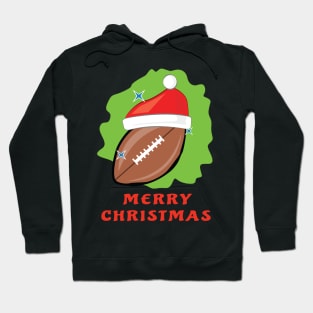 Merry Football Christmas - Funny Hoodie